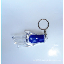 Plastic LED Key Chain Light (KC-53)